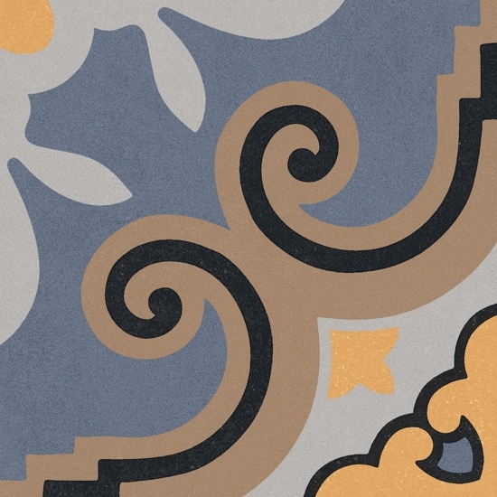 Керамогранит MOTTO Midnight Decor Matt 20x20 N100107