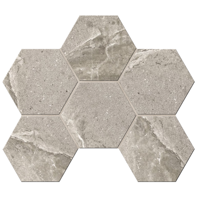 Мозаика AMETIS Kailas KA02 Light Beige Hexagon 25x28.5 непол.(10 мм)
