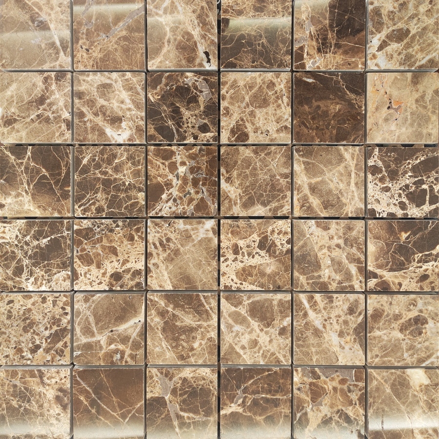 Мозаика MARMOCER Mosaic Emperador Dark 4.7x4.7 31.2x31.2